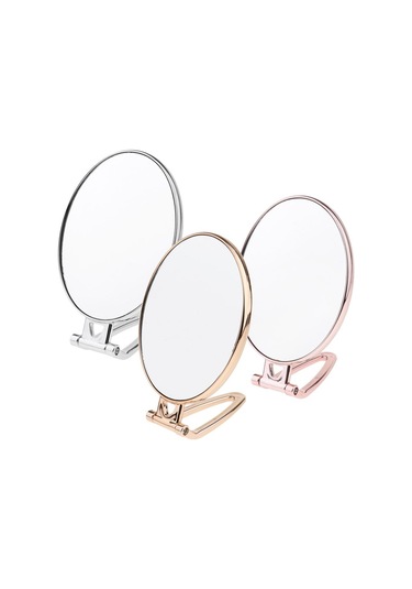 Suntek Seyahat Gümüş Için Katlanır El Çift Taraflı Ayna