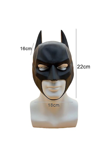 Erkekler İçin Batman V Superman: Adaletin Şafağı Yetişkin Yarım Maske Cosplay Partisi Cadılar Bayramı Karnaval Maskesi Aksesuarları Hediyeler