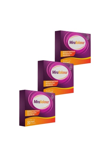 Mirabalance Probiyotik 20 Kapsül X 3 Adet