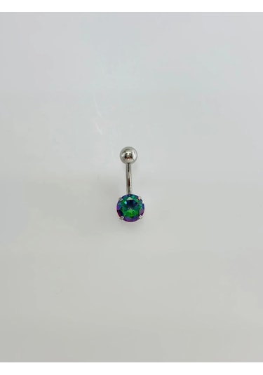 Mistik Topaz Taşlı Göbek Piercing Diğer 94542702