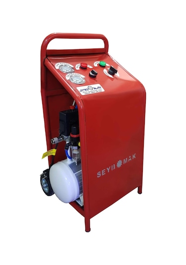 Seybomak 220 V Çift Yönlü Havalı-Darbeli Kanal Açma Petek Temizleme Makinesi
