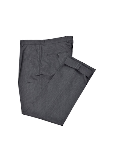 Erkek Pileli Klasik Kumaş Pantolon P1182 Bgl-st04763 Füme