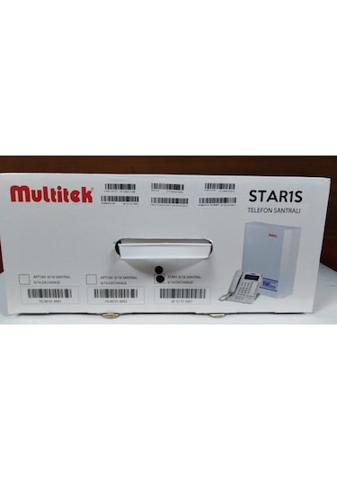 Multitek Star1S 6 Harici 64 Dahili Büyüyebilir Telefon Santral