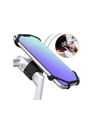 Zyzqstore 360 Derece Döner Cep Telefonu Bisiklet Montajı Bisiklet Güvenlik Çok Renkli Çok Renkli