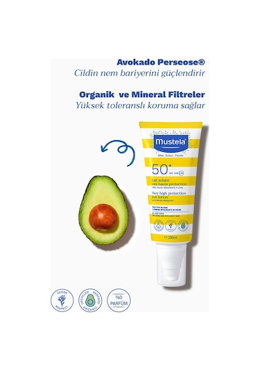 Mustela Güneş Losyonu Spf50 40 ML x 2