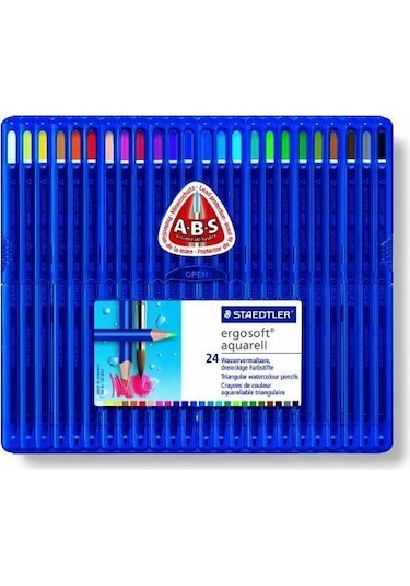 Staedtler Ergosoft Aquarell Kuruboya 24Lü N-156Sb24