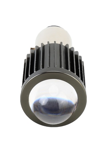 Ba20d Dc12-80v / 10w / 6000k / 3000k / 800lm Projektör Lensli İki Renkli Motosiklet Farları