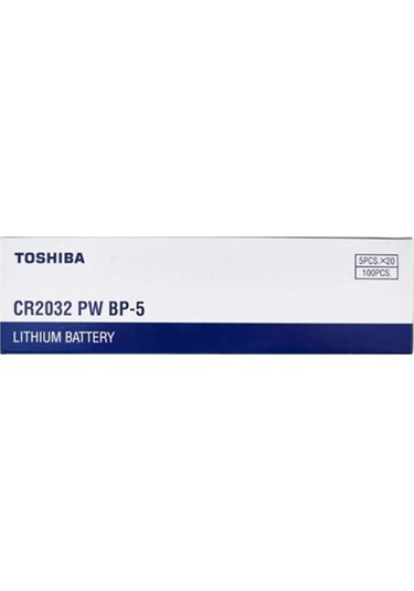 Toshiba Cr 2032 3v Lithium 100'lü Özel Pil Paketi