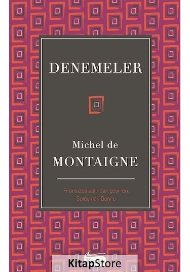 Denemeler Ciltli Özel Bez Baskı / Michel De Montaigne