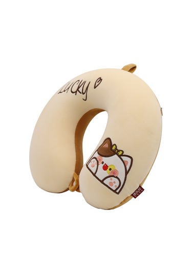 Dikiş Karikatür Sevimli Seyahat Taşınabilir No.22 Ekru