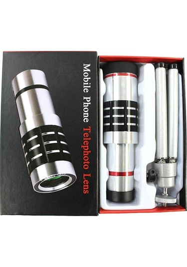 Bak4 Monoküler Kompakt Teleskop - Yüksek Güç Zoom Monoküler Teleskop, 12x Büyütme