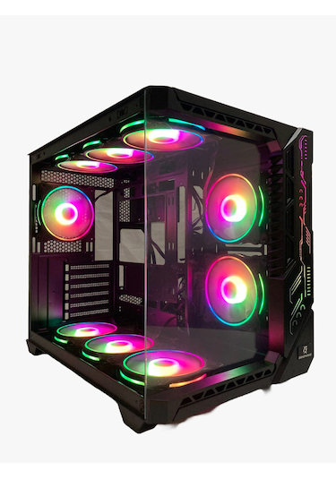 Gameforce Bree 9 x 120 MM Fanlı ARGB Eatx Oyuncu Bilgisayar Kasası