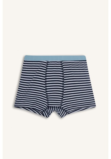 Defacto Erkek Çocuk Çizgili 3lü Boxer E1572a825aube107 Mavi