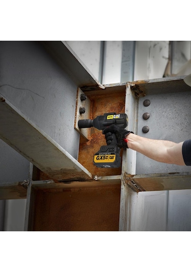 Cat DX73G 18 V 5.0 AH Çift Akülü 1700/2100 NM Kömürsüz Şarjlı Somun Sıkma