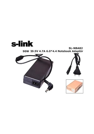 S-Link Sl-Nba82 90W 19.5V 4.7A 6.0*4.4 Sony Uyumlu Notebook Adaptör