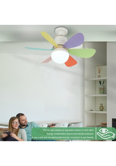 Tavan Vantilatörü Aydınlatmalı, 30w Ayarlanabilir Led Fan
