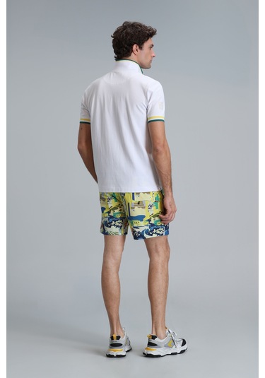 Lufian Vıev Erkek Deniz Şortu Sarı Sarı 111220100100900 Sarı