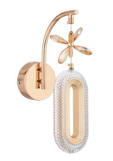 İstanbul Avize Aplik Led Alfa Tekli Gold Aplik