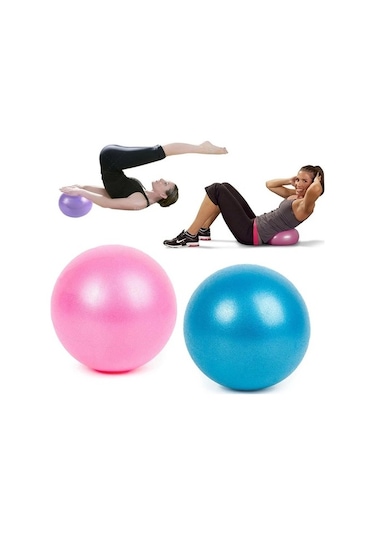 Gri 25 Cm Mini Spor Denge Yoga Topu Spor Yoga Masaj Topu Anti-basınç Yoga Denge Topu Spor Salonu Ev Eğitim Egzersiz Topu Gıotmu Çok Renkli