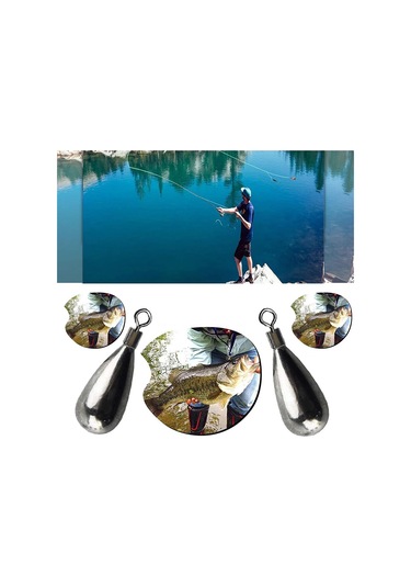 Balıkçılık Tungsten Fall Sinker 60g 60g 60g