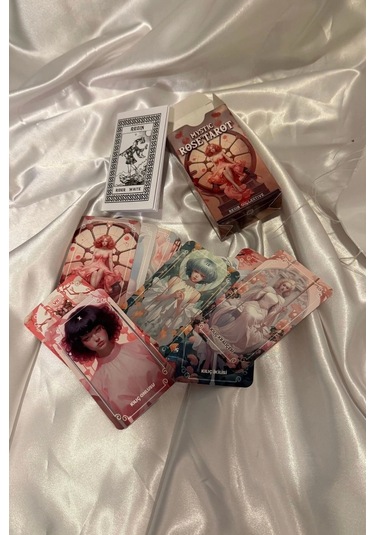 Tarot Orjinal Tarot Kart Mystic Rose Tarot Destesi Ve Kitabı Pembe