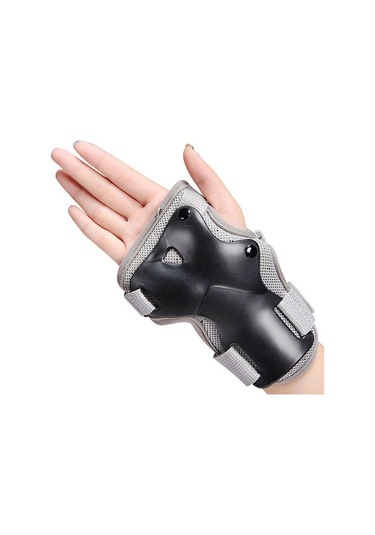 Suntek Snowboard, Paten M Için Bileklik Koruyucu Dişli Çoklu Gri