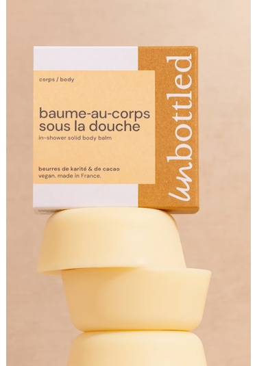 Unbottled Solid Body Balm Shea Ve Kakao Yağıyla Nemlendirici Balsam