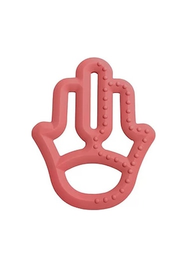 Oioi 104000 Annenin Eli Bebek Diş Kaşıyıcı Bordo