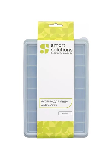 Smart Solutions Silikon Kare Buz Kalıbı Ice Cubes 232311047 Kaolin