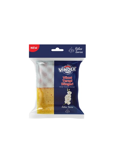 Vindex Vücut Terapi Banyo Süngeri 2'li