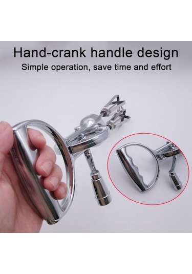 Paslanmaz Çelik Manuel Yumurta Çırpıcı Mikser Çift Kafa El Döner Çırpma Blender Ergonomik Sap Temizlemesi Kolay Mağaza Çok Yönlü Mutfak Aleti Gümüş