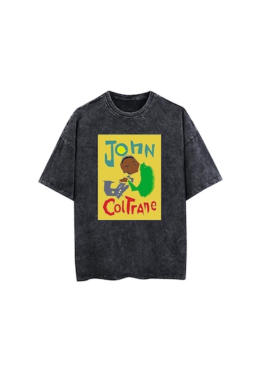 John Coltrane Tişört A149 Siyah