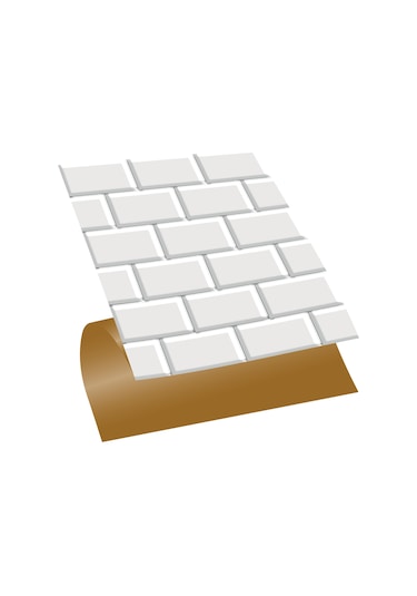 Tink Kendinden Yapışkanlı Metro Desenli Pvc Karo 30x30 Cm