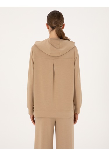 Pierre Cardin Kadın Bej Sweatshirt 50314972-vr011 Bej