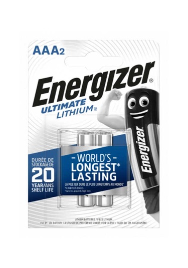 Energizer Ultimate Lityum Aaa Kalem Pil 2li Blister Ambalaj