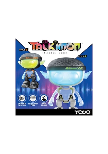 Talkimon Robot Siyah Turuncu
