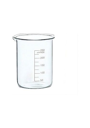 Cam Beher Isıya Dayanıklı Borosilikat Cam 250 Ml