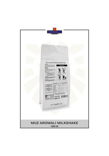 Simonelli Milkshake Muz Aromalı 1 KG