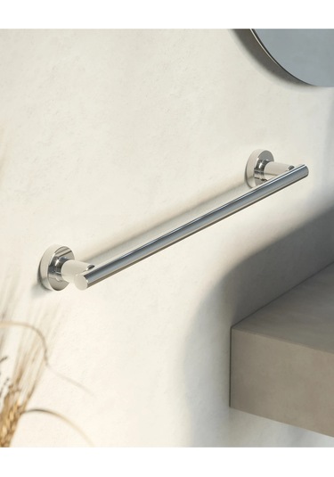 Tecno Havluluk, Uzun, 51 Cm - Krom Krom