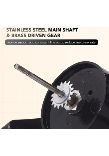 Artfulabode Sol/sağ Skycıty Profesyonel Oranlı Makinası Makara Kolu Hızlı Döner Devir Değişimli Bilyalı Av 5.2:1 13+1 - Br