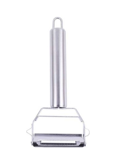 Ev Tipi Çok Fonksiyonlu Meyve Sebze Soyucu Bıçak - Gümüş Renk Gümüş