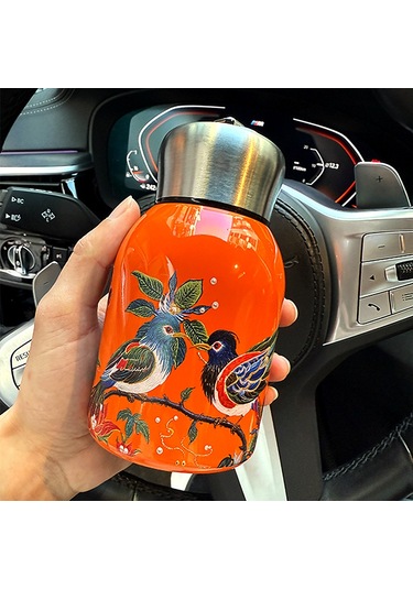 Aurora Küçük Pangding Termos Bardak Çıtası Altın - Beyaz