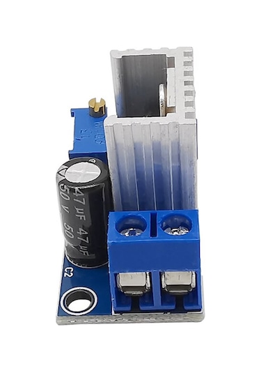 Alkatronik-Lm317 Modül Dc Lineer Regulatör 2A Voltaj Düşürücü