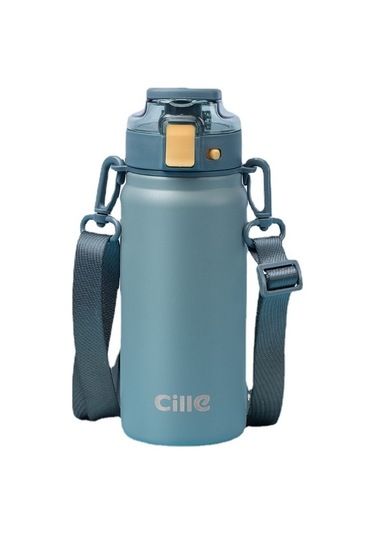 Pangolin Outdoors 600 Ml Yeşil Paslanmaz Çelik Termos - Seyahat Ve Kamp İçin 316 Model Mavi Mavi