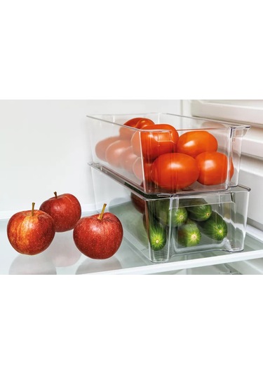 Idea Buzdolabı İçin Şeffaf Saklama Kabı 30373912 Beyaz