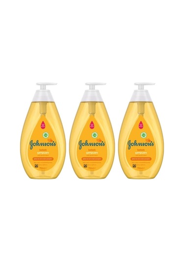 Johnson's Baby Bebek Şampuanı 3 x 750 ML