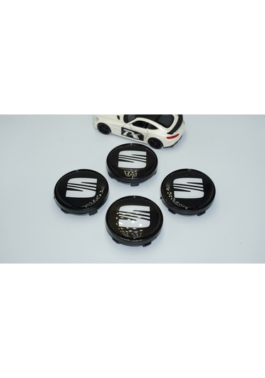 Dk Tuning Seat Siyah Jant Göbeği Kapak Seti 60mm