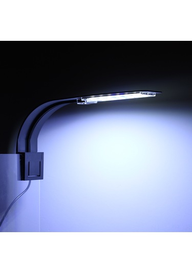 Geeroyoo "24 Led Akvaryum Işığı - Taşınabilir 10w Beyaz Aydınlatma, Bitki Büyümesini Destekler" Diğer