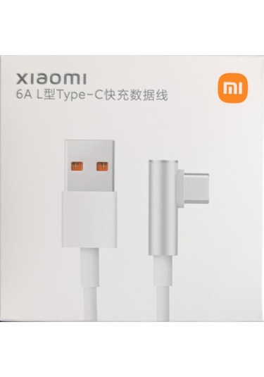 Xiaomi Turbo 6 Amper 1.5 Metre L Tip Data Kablo...