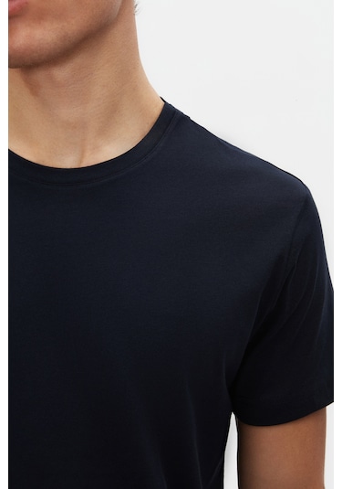 D's Damat Ds Damat Relaxed Fit Lacivert %100 Pamuk T-shirt 6hc14ort02005 Lacivert